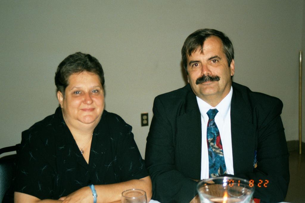 Past President Dave W. Lewis and wife