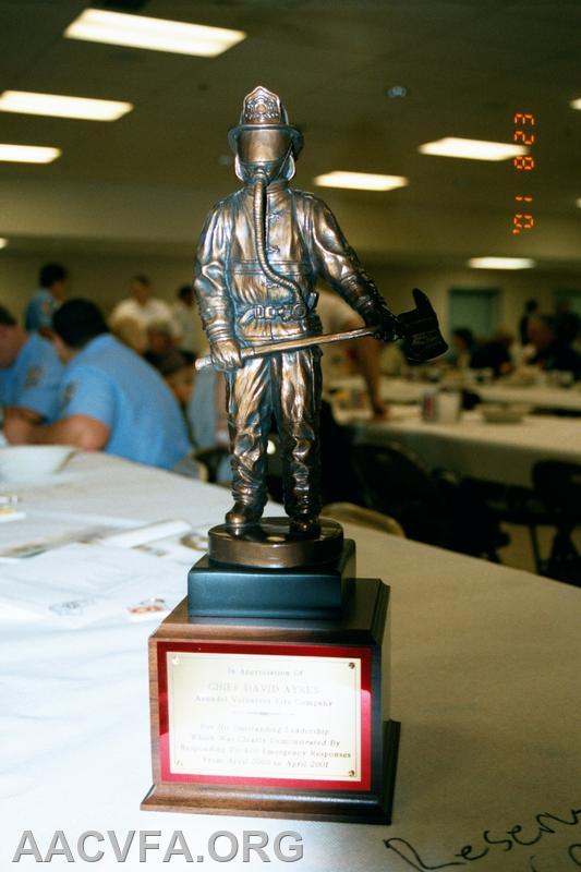 Anne Arundel County Fire Department Station Commander of the Year Award