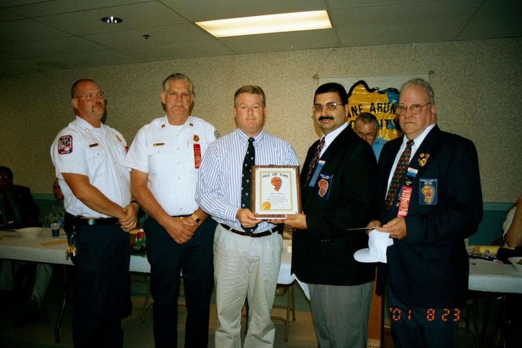 Past President Michael W. Robinson induction into the Hall of Fame