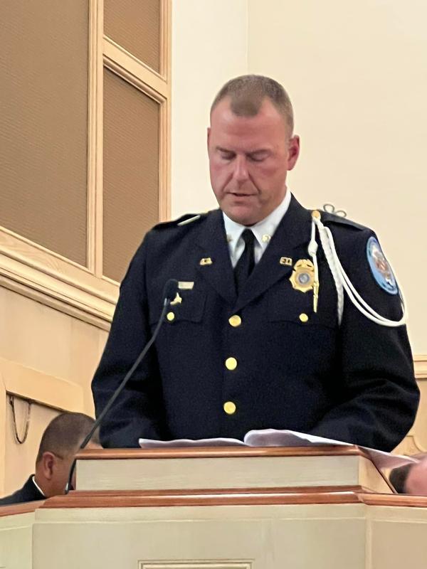 Battalion Chief Joe Cvach