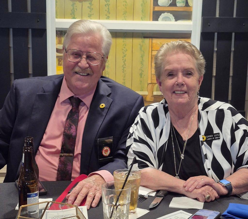 Past President's Dinner
MSFA 2nd Vice-President
Lee Lutz and wife Sandy